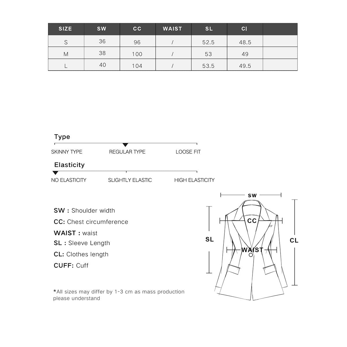 [DareToBe] GIRL POWER Fitted Denim Jacket for Women Tops 5240403