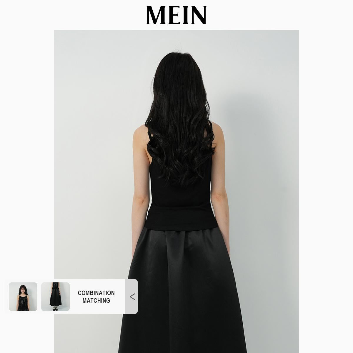 [DareToBe Collection][NEW ARRIVAL] GIRL POWER Fitted Sleeveless Crop Top with Square Neck and Glossy Bow Detail 1533