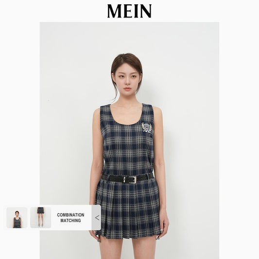 [DareToBe Collection][NEW ARRIVAL] GIRL POWER Women's Sleeveless Casual Dress in College Sports Style 12331