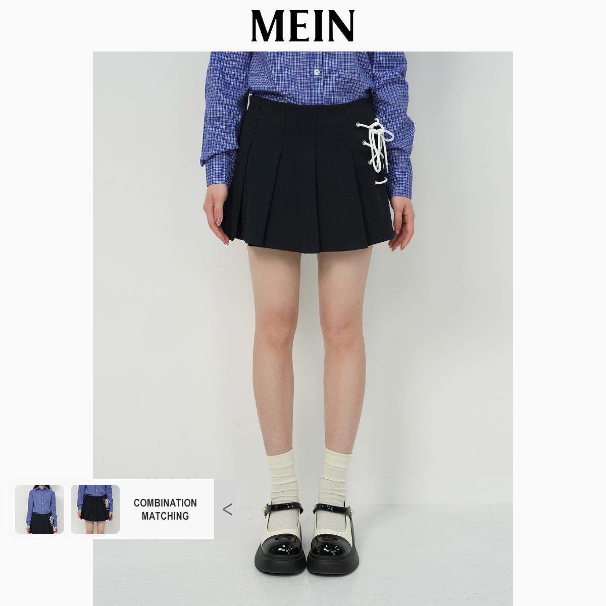 [DareToBe Collection][NEW ARRIVAL] GIRL POWER Short Skirt with Pleated Design and Side Drawstring for Women 92059