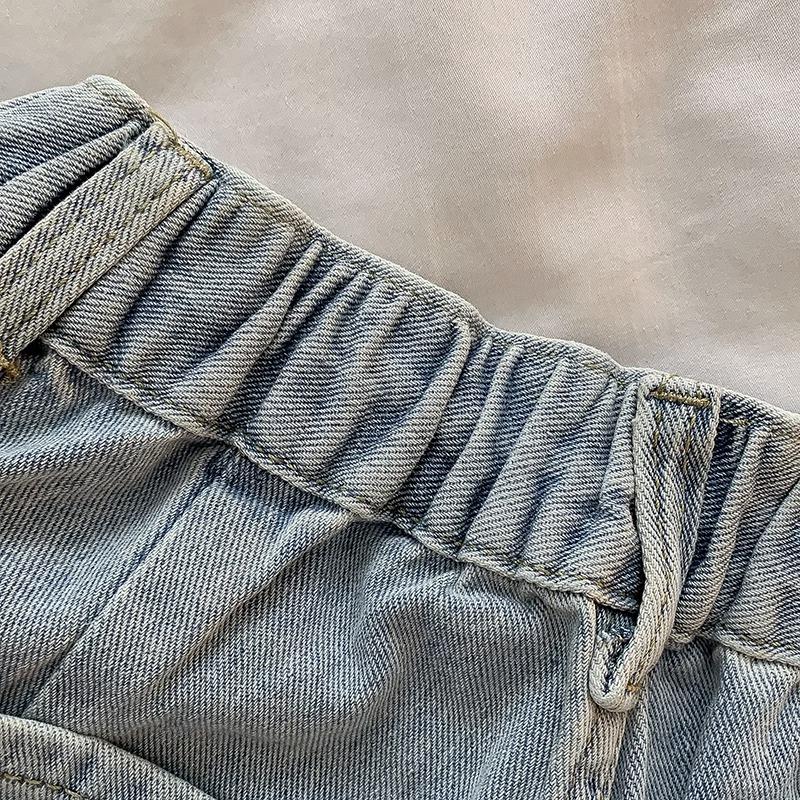 [MEIN] 4017 Celana Wanita  Jeans Panjang Hitam Karet Cewek Dewasa