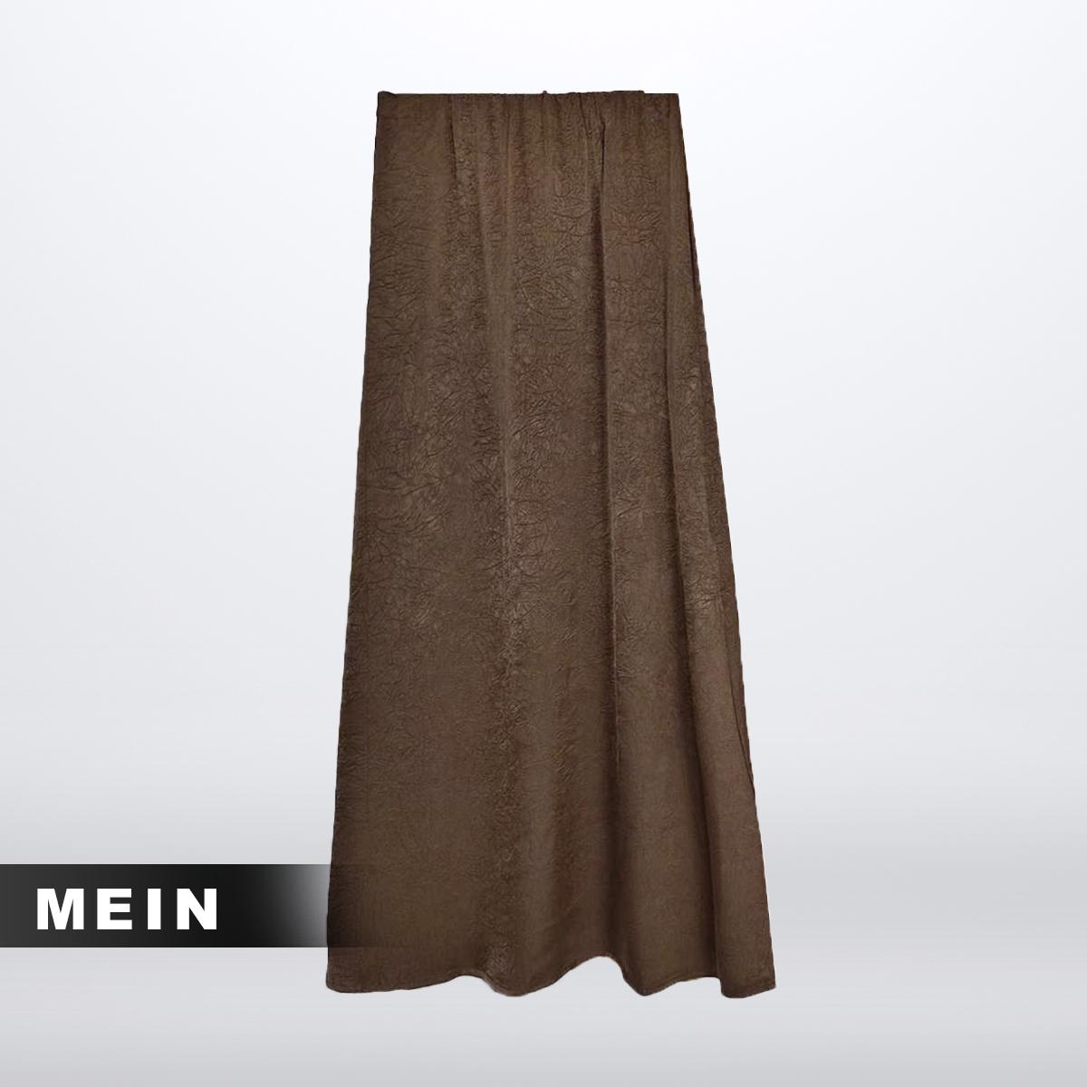 [MEIN TOPFASHION] 669287 Warna Kopi Women's Texture Long Skirt