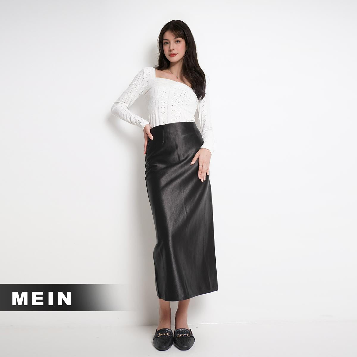 [MEIN] 2397 Rok Kekinian Style Rok Wanita Canggih Hitam Panjang Casual Baju Shakila Dewasa Rempel