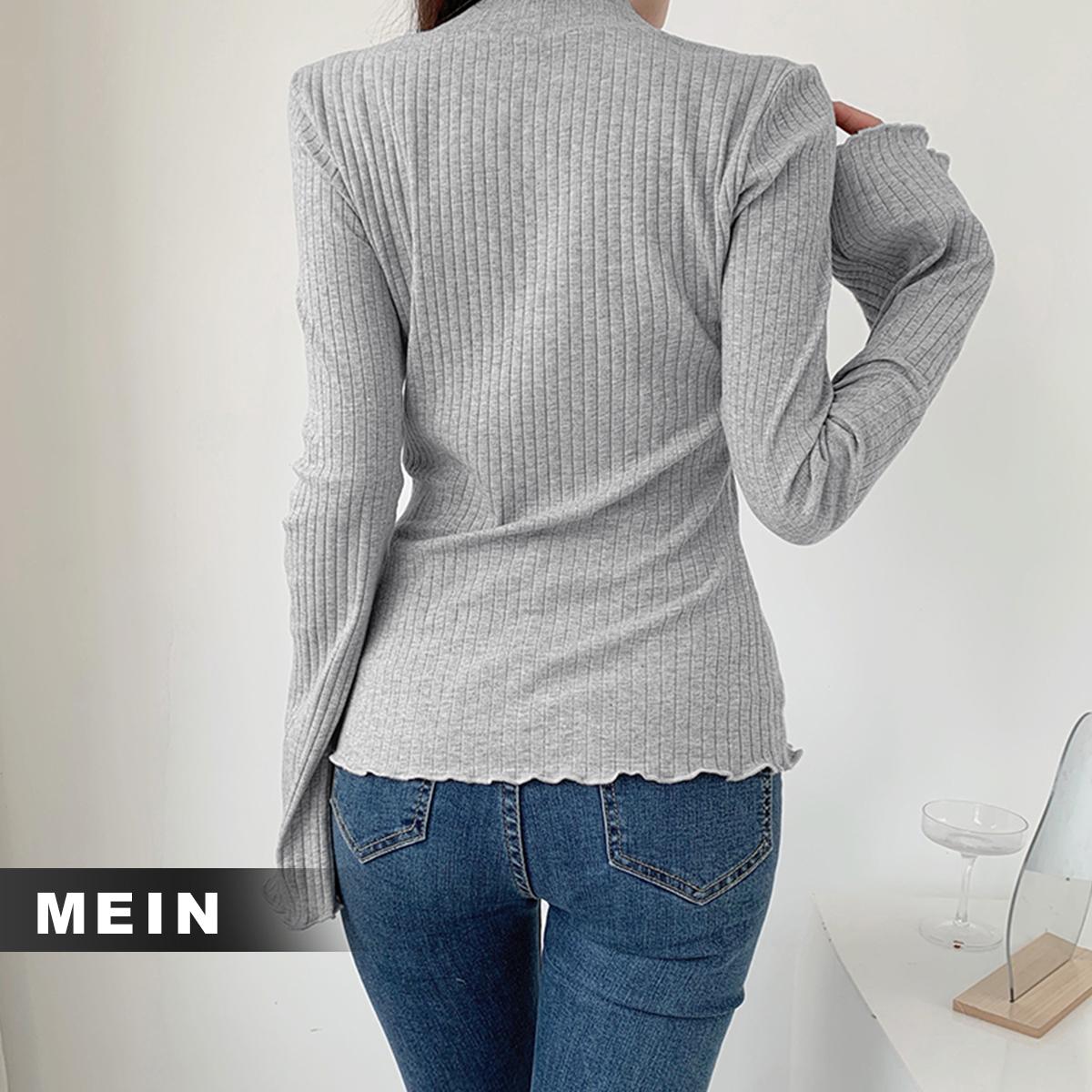 [MEIN] 32123 Long Sleeve Shirt Atasan Cewek Outfit Wanita Panjang Top Casual Baju