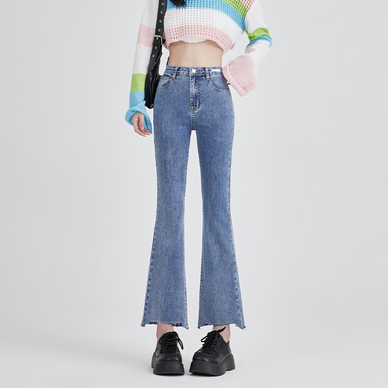[MEIN] 8106 Bootcut Jeans Celana Panjang Wanita Ukuran Normal Dan Jumbo Cutbray