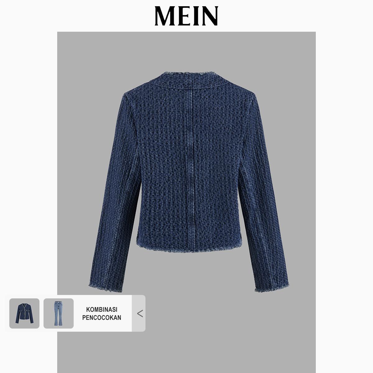 [DareToBe] GIRL POWER Fitted Denim Jacket for Women Tops 5240403