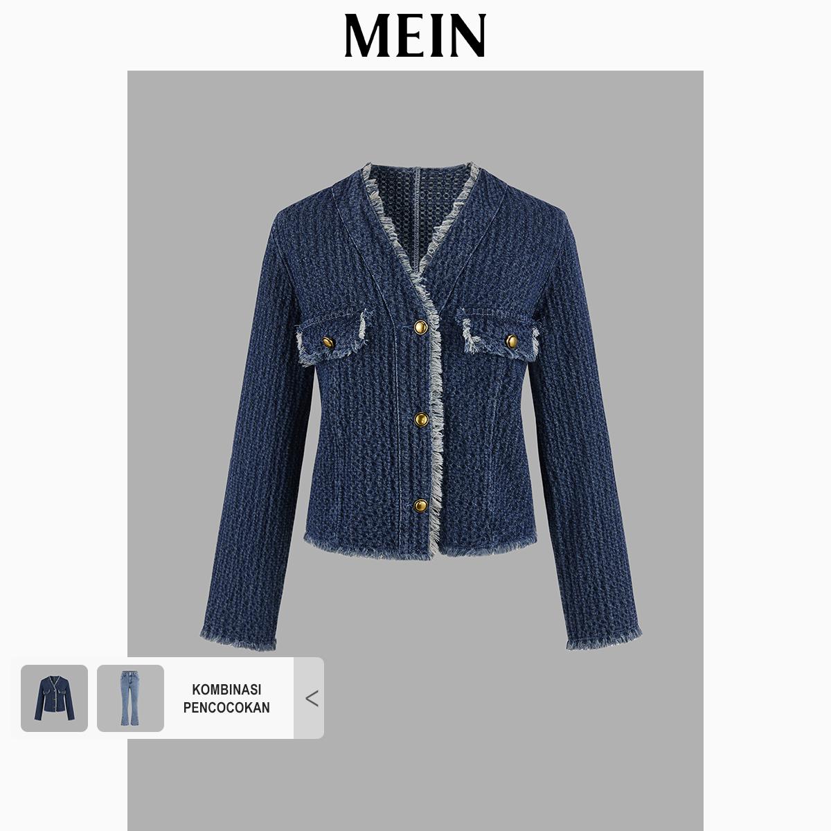 [DareToBe] GIRL POWER Fitted Denim Jacket for Women Tops 5240403