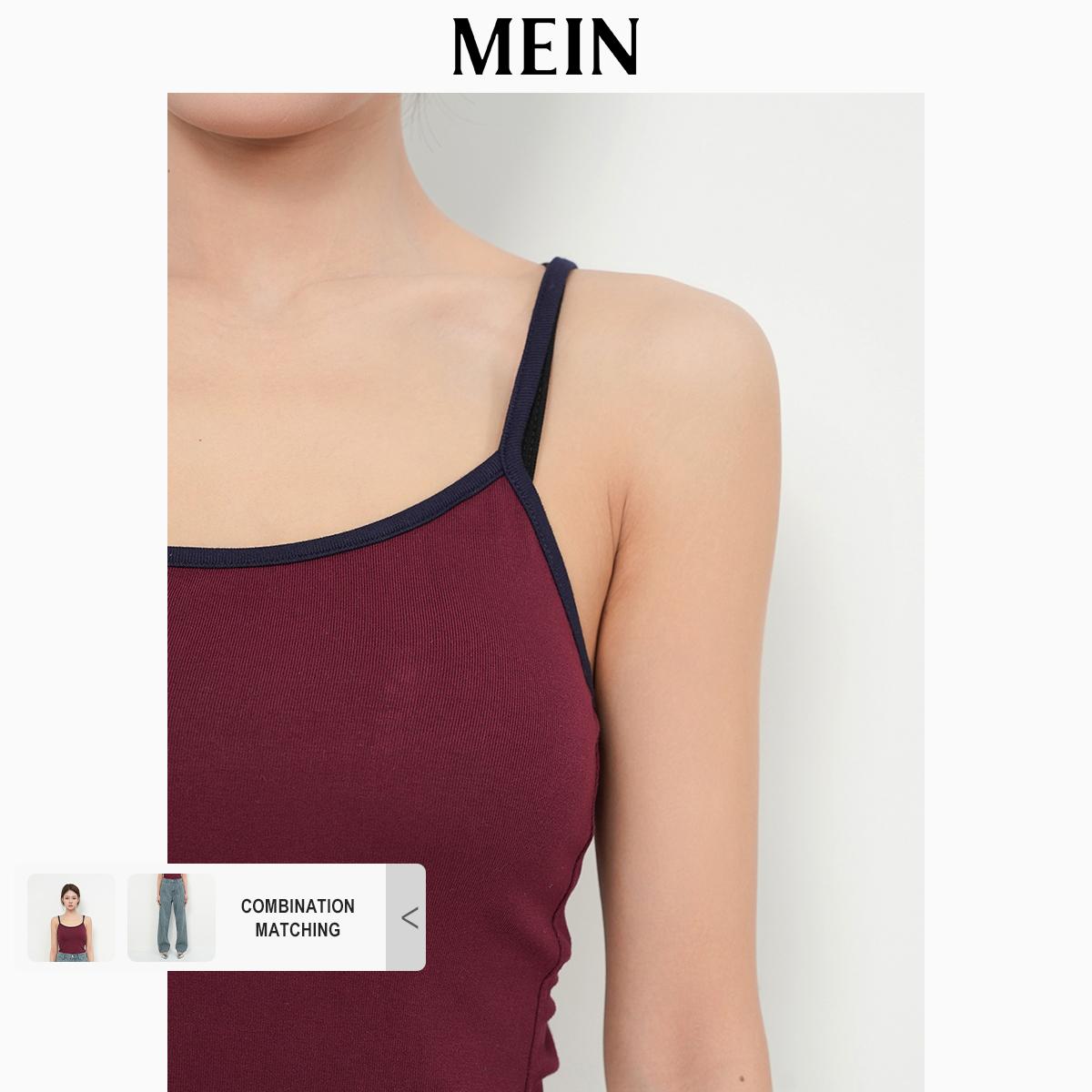 [DareToBe Collection][NEW ARRIVAL] GIRL POWER Women's Red Slim-Fit Casual Short Sleeveless Tank Top 92065